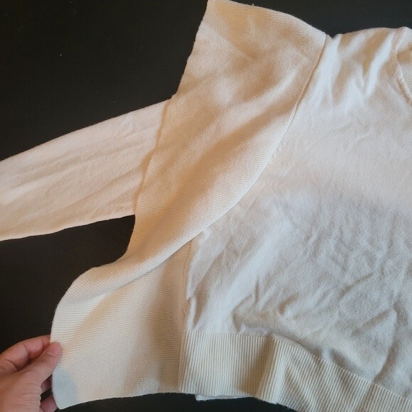 Zara Knit Sweater Cropped Size Small - Picture 6 of 8